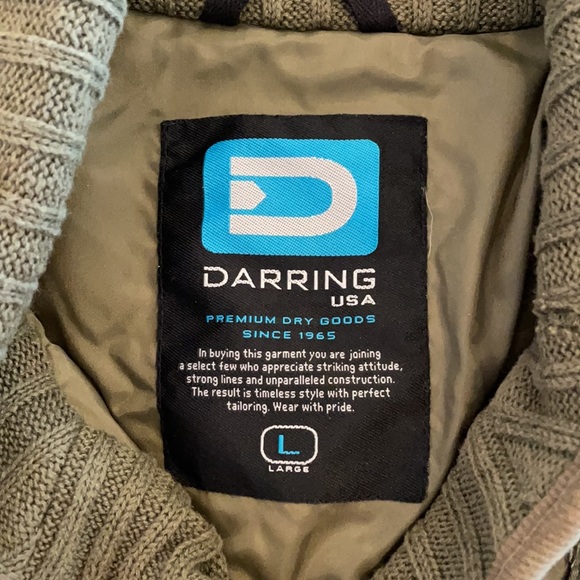 Green quilted puffer jacket - Picture 3 of 4